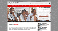 Desktop Screenshot of iskandariatour.com